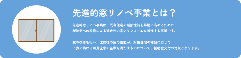 先進的窓リノベ事業とは