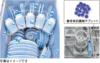 食器洗い乾燥機 銀イオン